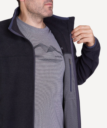 Джемпер флис RedFox Dolomite III Man (Мужской; M; Асфальт)
